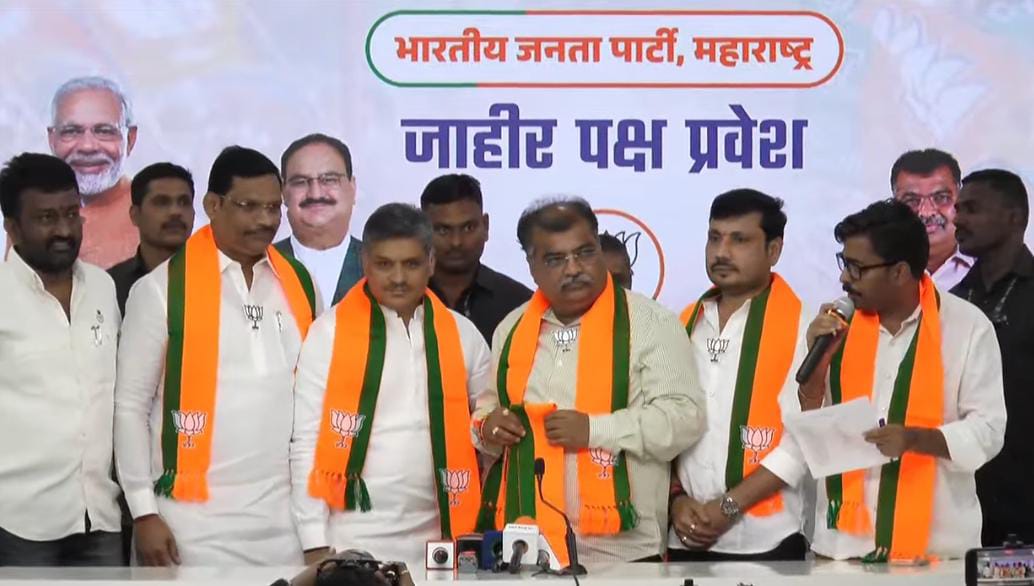 राहुल कलाटे यांचा भाजपात जाहीर प्रवेश