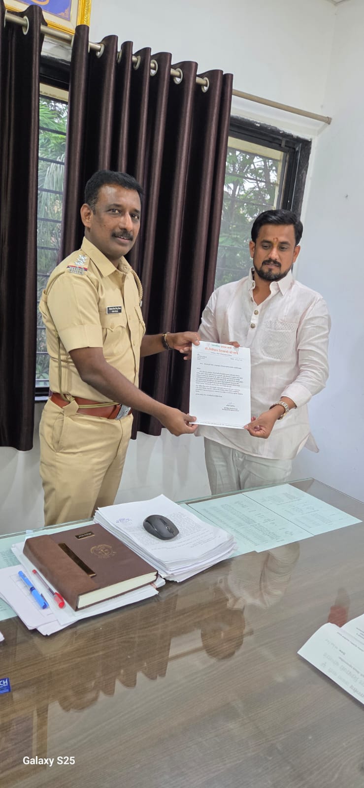 मोशी–बोऱ्हाडेवाडी परिसरात सुरक्षेच्या दृष्टीने गस्त वाढवा;  नगरसेवक निखिल बोऱ्हाडेचीं मागणी