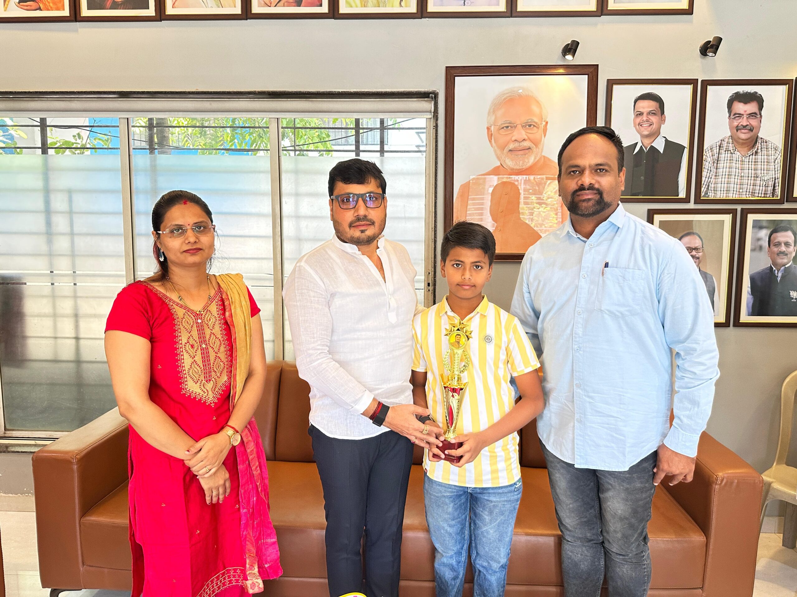 पिंपळे सौदागरच्या शिरपेचात मानाचा तुरा! कु.रुग्वेद शेवाळेची ‘सैनिक शाळे’कडे झेप;