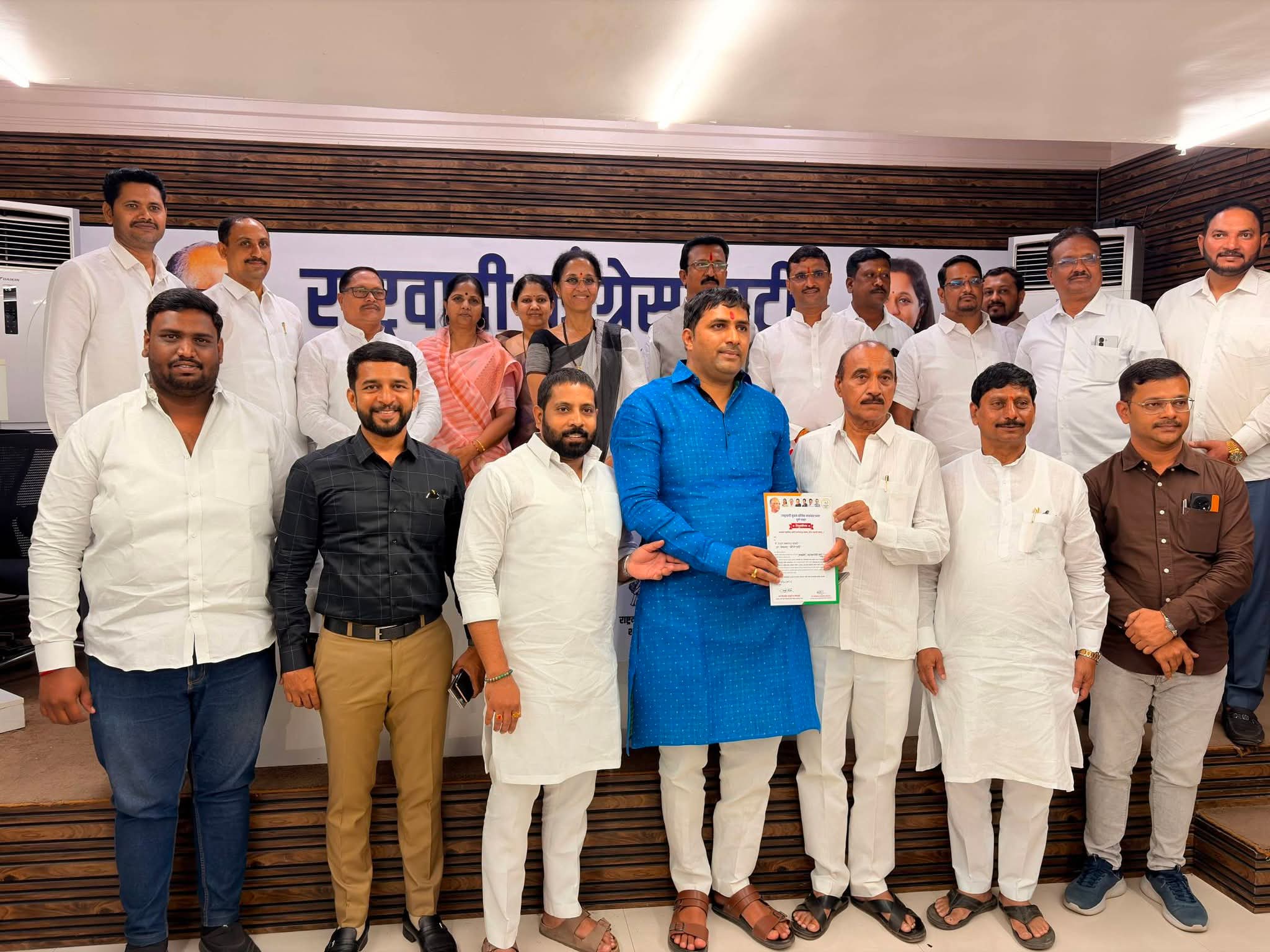 खडकवासल्यात राष्ट्रवादी युवक काँग्रेसची धुरा अतुल धावडे यांच्या खांद्यावर