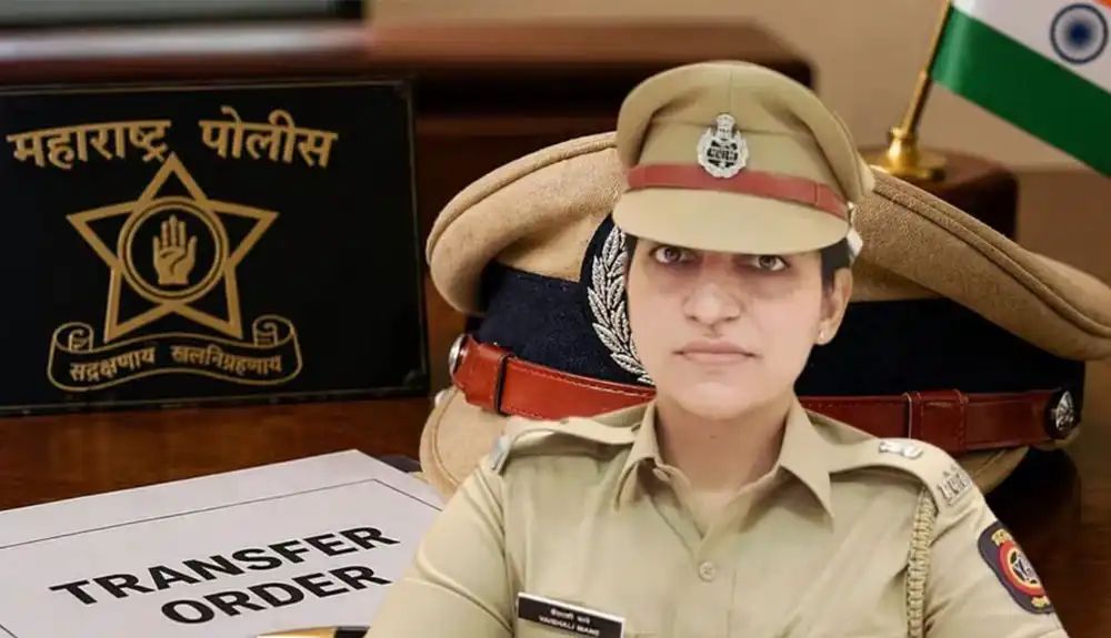 पोलिस अधीक्षक वैशाली माने यांच्या रोखठोक वक्तव्यानंतर बदली रद्द